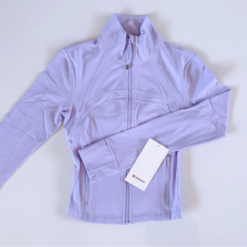 Lululemon Lavender Frost Cropped Define Jacket